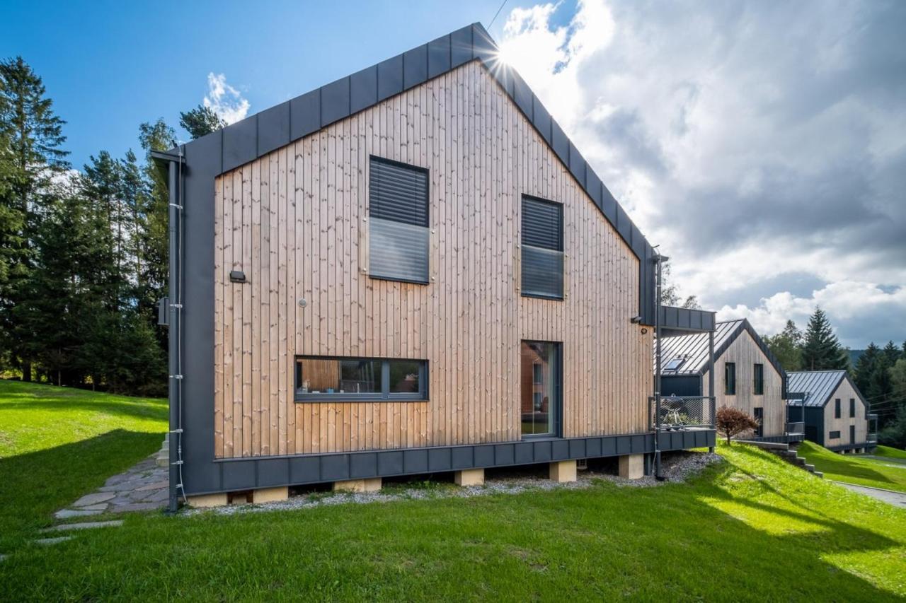 Holiday House U Hajenky 13P Lipno Home リプノ・ナト・ヴルタヴォウ エクステリア 写真