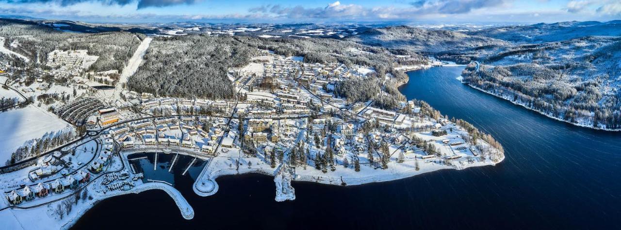 Holiday House U Hajenky 13P Lipno Home リプノ・ナト・ヴルタヴォウ エクステリア 写真