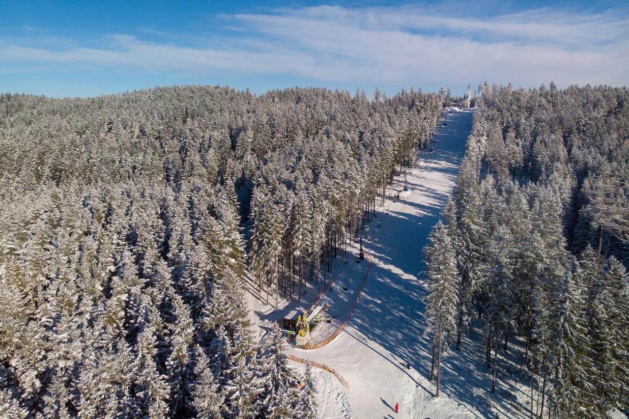 Holiday House U Hajenky 13P Lipno Home リプノ・ナト・ヴルタヴォウ エクステリア 写真
